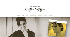 Desktop Screenshot of christinagustafsson.com